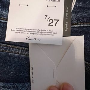 New jeans! One pair was worn for a few hours but didn’t like the fit on me.